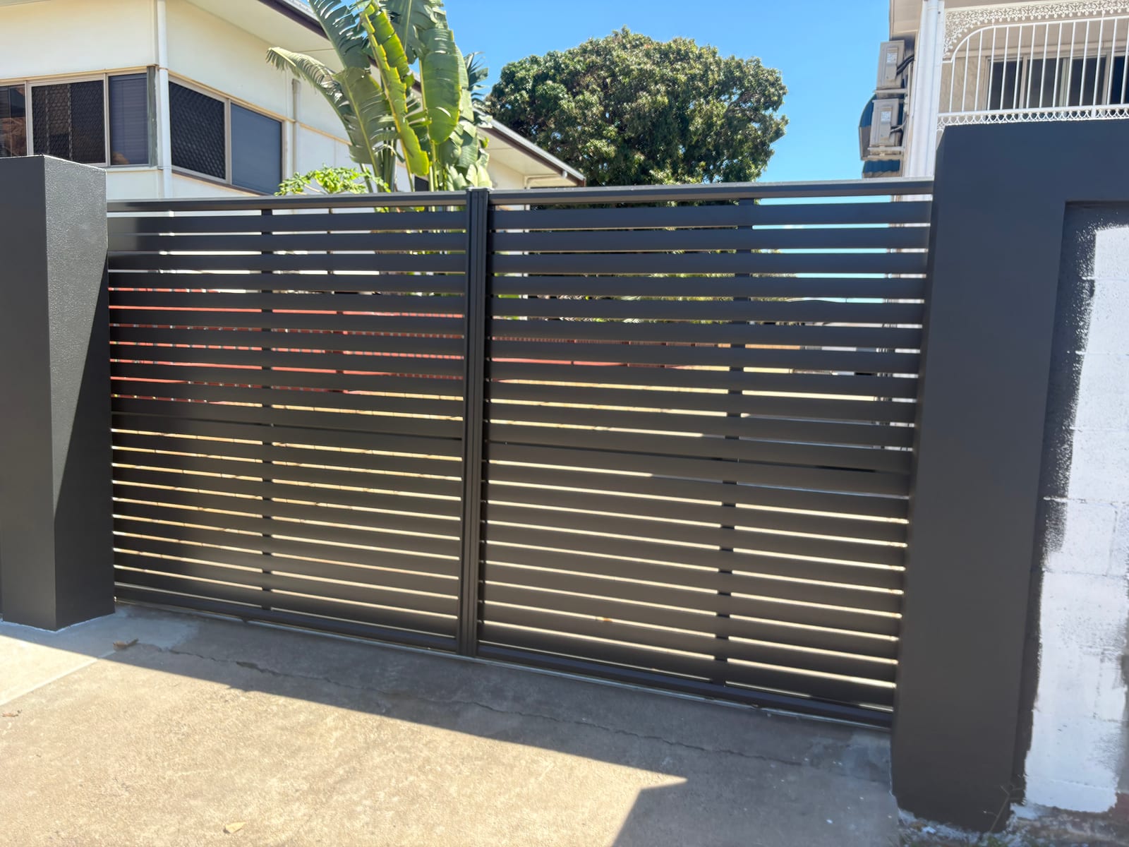 Fencing and landscaping projects by G & T Hire in Townsville