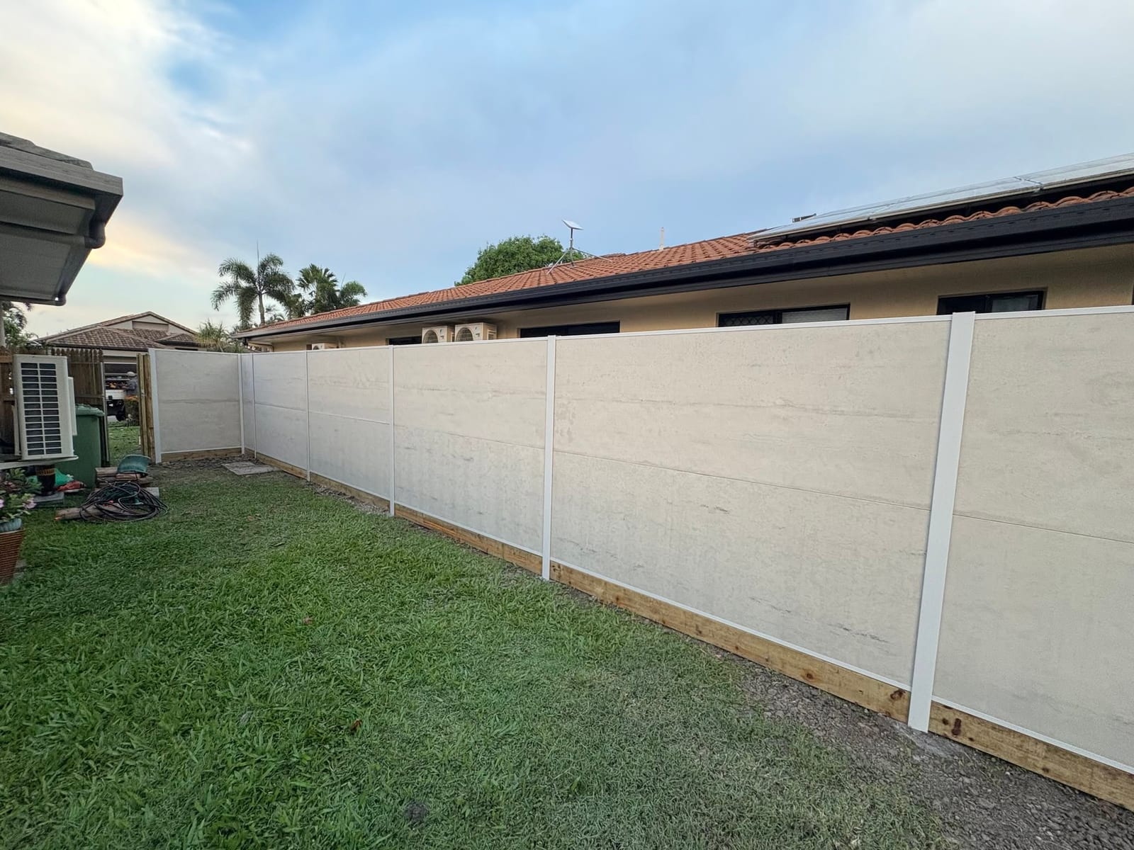 Acoustic panel wall system installed in Townsville