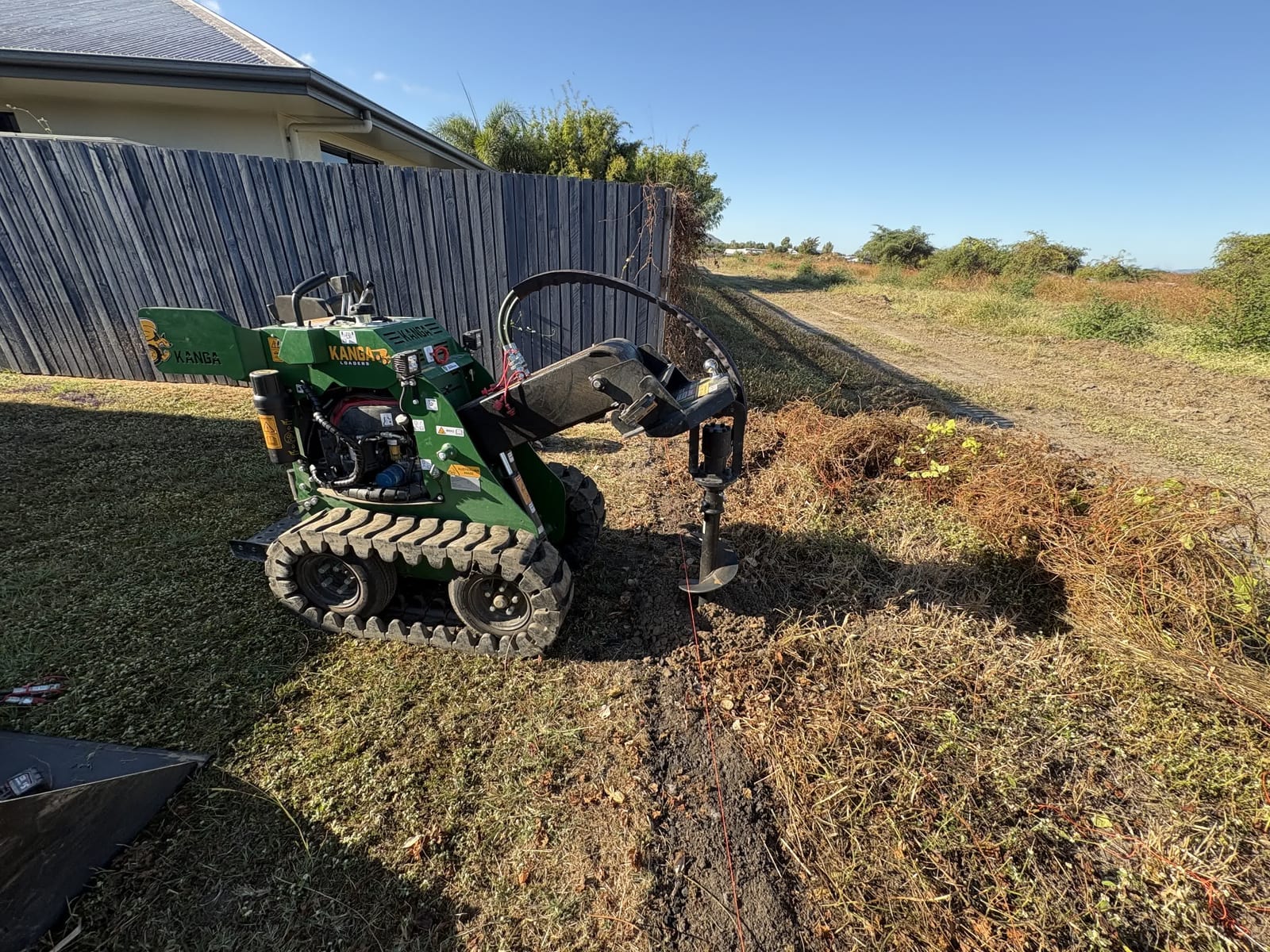 Kanga 7 Series Tracked Mini Loader for hire in Townsville