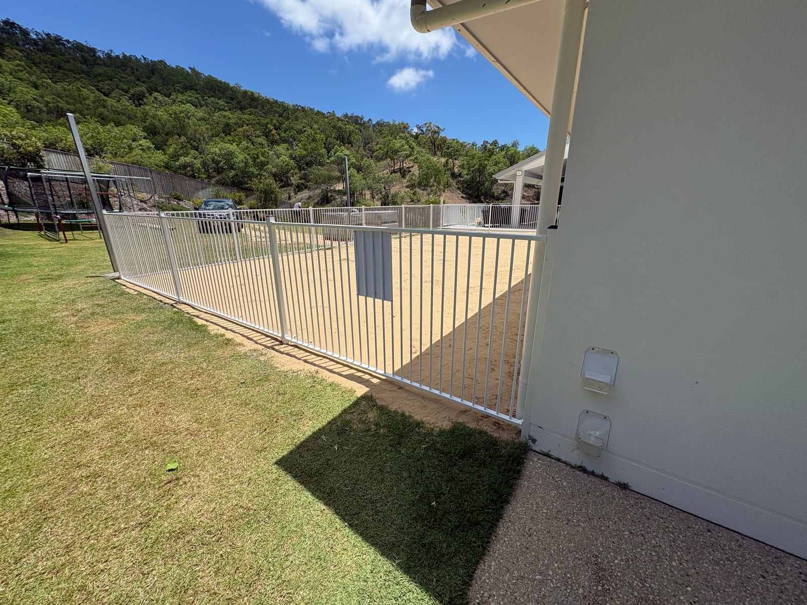 Colorbond pool fence in Townsville