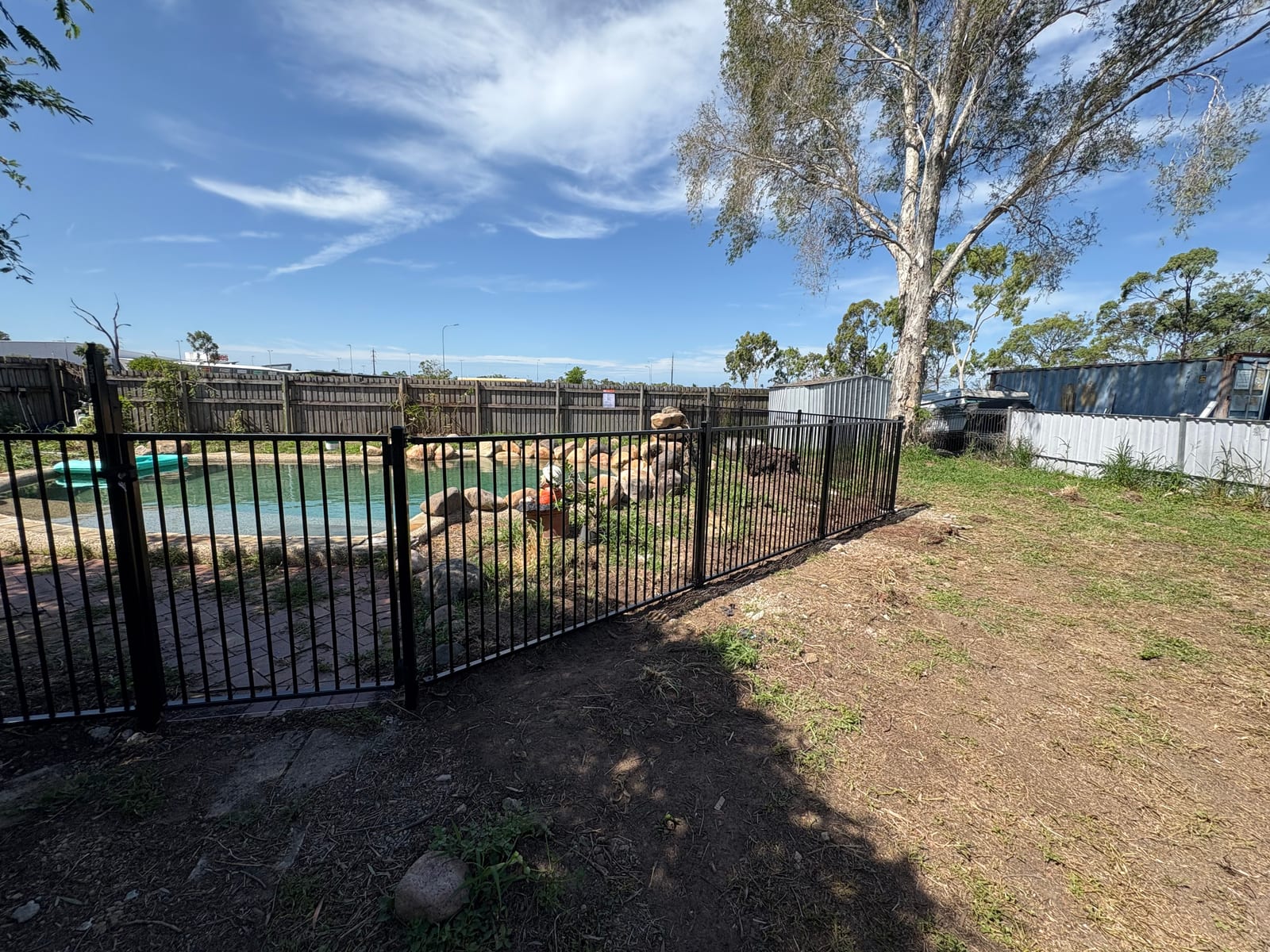 Pool fence with a view in Townsville